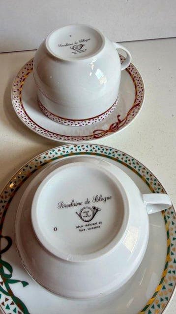 Porcelaine de Sologne, Limoges - Ontbijtservies (4) - Forme