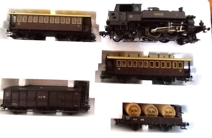 Märklin H0 - 34121/43981 - Modeltrein (2) - Compleet set met, Hobby & Loisirs créatifs, Trains miniatures | HO