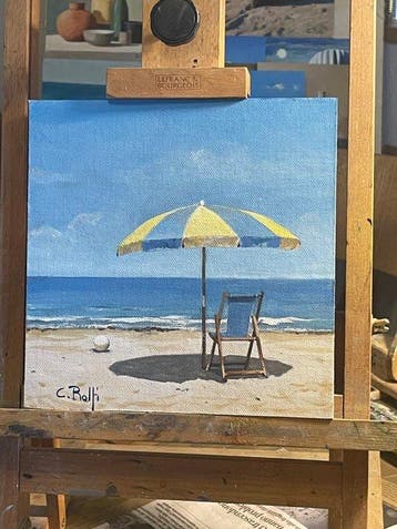Claudio Rolfi (1960) - Calda estate, Antiquités & Art