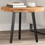 vidaXL Tafelblad rond Ø 50x4 cm massief acaciahout, Verzenden, Nieuw