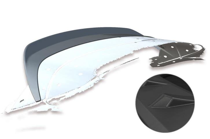 Achtervleugel met ABE voor Opel Corsa F HF647-L, Auto-onderdelen, Carrosserie, Nieuw, Verzenden