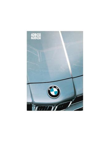 1983 BMW 6 SERIE BROCHURE DUITS, Ophalen of Verzenden, Nieuw