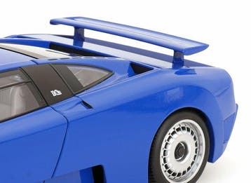 KK-Scale 1:12 - Modelauto - Bugatti EB110 (1991) Blauw