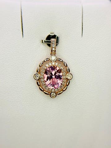 Pendentif - 14 carats Or jaune - 2.34ct. tw. Tourmaline -
