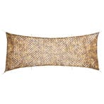 vidaXL Camouflagenet met opbergzak 721x294 cm zandkleurig, Verzenden, Nieuw