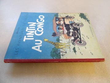 Tintin T2 - Tintin au Congo (B1) - C - EO couleur - 1 Album, Nieuw