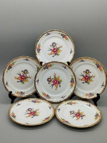 Bord - 6er Set Winterling Kirchenlamitz Kuchenteller –