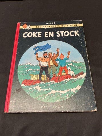 Tintin T19 - Coke en Stock (B24) - C - 1 Album - Eerste