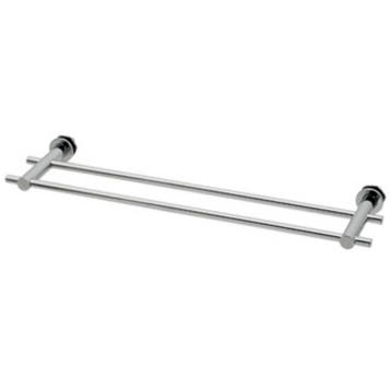 Handdoekbeugel Plieger Dubbel Voor Designradiator 52,0 cm, Ophalen of Verzenden, Nieuw, Chroom, Bad