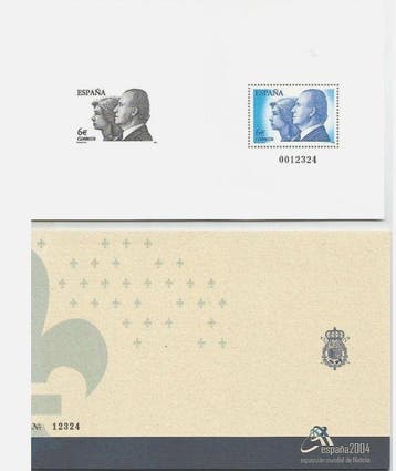 Espagne 1998/2004 - Timbres d’Espagne, Carnet du Roi de