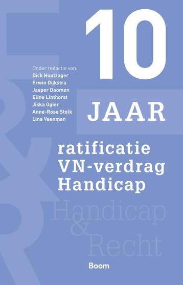 10 Jaar Ratificatie Vn-Verdrag Handicap |  | Nieuw, Verzenden