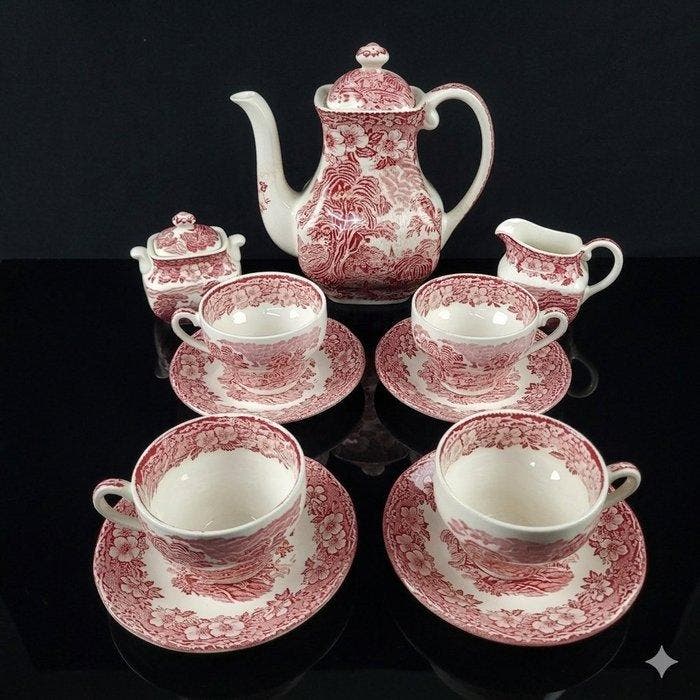 Enoch Wedgwood (Tunstall) Ltd. - Service à thé et café (11), Antiquités & Art, Curiosités & Brocante