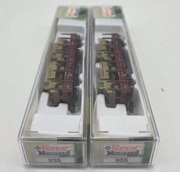 Roco N - 935 - Wagon de train miniature (2) - Minitanks 935, Hobby & Loisirs créatifs