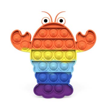Pop It - Fidget Anti Stress Speelgoed Bubble Toy Siliconen, Verzenden
