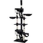 tectake Krabpaal Hansi 260cm - zwart / wit, Verzenden, Nieuw