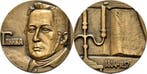 Brons medaille ohne Jahr (1980) Musik, Postzegels en Munten, Penningen en Medailles, Verzenden