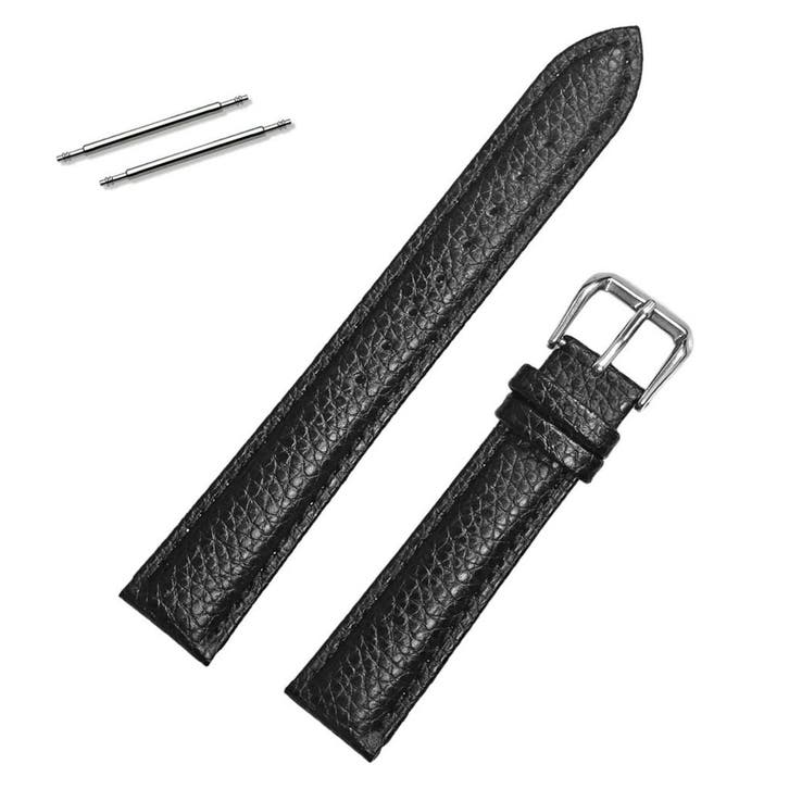 Fako® - Horlogebandje - Echt Leer - Lizard Reliëf - 18mm -, Bijoux, Sacs & Beauté, Montres | Hommes, Envoi