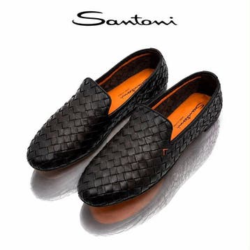 Santoni - Platte schoenen - Maat: EU 40 - Nieuw in doos