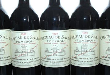1989 Château de Sales - Pomerol - 6 Flessen (0.75 liter), Nieuw