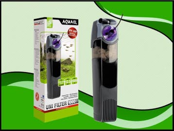 UNIFILTER UV 1000 power  aquarium binnenfilter met uv filter, Verzenden