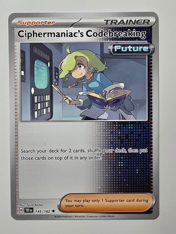CIPHERMANIACS CODEBREAKING (TEMPORAL FORCES 145/162)