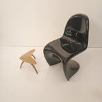 Kris Devillé - Bijzettafel - Delta - franse eik, azobe -, Nieuw