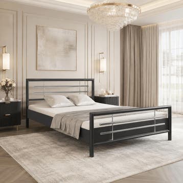 Van Schaik Aranda Metalen Bed - 180 x 220
