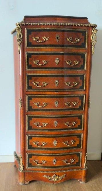 Meuble dappui - Mahonie - Sinfonier in Louis XV-stijl