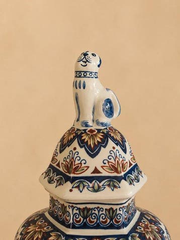 boch Belgium - Vaas - Aardewerk, Antiek en Kunst