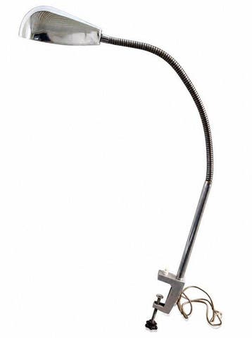 Lamp - Chroom, Metaal - Bauhaus desk lamp 1930!