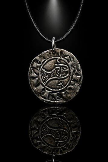 Middeleeuwen, kruisvaardersperiode Zilver REPLICA Het Kruis