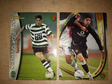 Panini Cristiano Ronaldo - 2 Card - Played (PL), Verzamelen, Nieuw