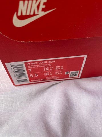 Nike - Dunk High - Baskets basses - Taille : EU 38 - Neuf