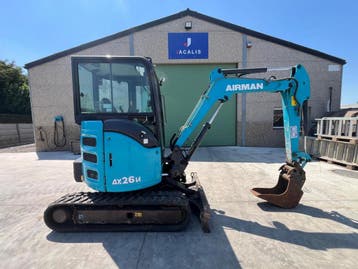 Airman AX26U-6A CR - Ref. 5062, Articles professionnels, Machines & Construction | Grues & Excavatrices, Graafmachine