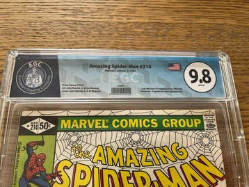 Amazing Spider-Man #214 – Marvel – EGC 9.8 White Pages –, Boeken, Nieuw