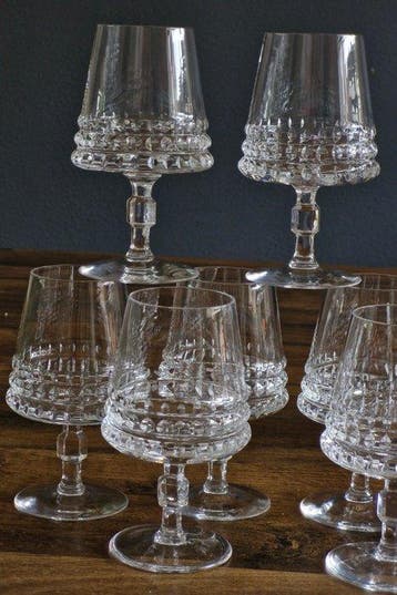 Drinkset (9) - Driedimensionaal reliëfpatroon uit kleine