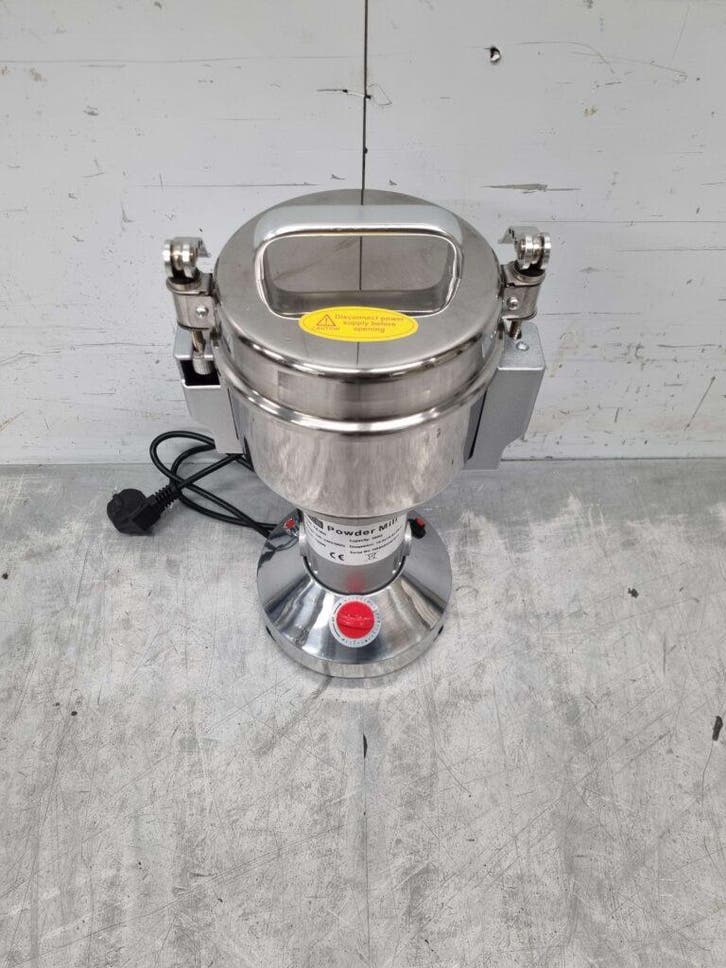 RVS Elektrische kruidmolen kruidenmolen graanmolen, Zakelijke goederen, Horeca | Keukenapparatuur, Ophalen of Verzenden