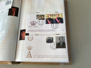 België 2003/2014 - verzameling FDCs (First day covers) van, Postzegels en Munten, Gestempeld