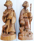 Giovanni Thoux - Paire de sculptures - Saint-Roch et