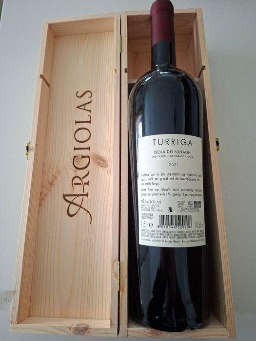 2021 Argiolas Turriga - Isola dei Nuraghi IGT - 1 Magnum, Collections, Vins