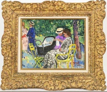 François Gall (1912-1987) - Frauen im Park