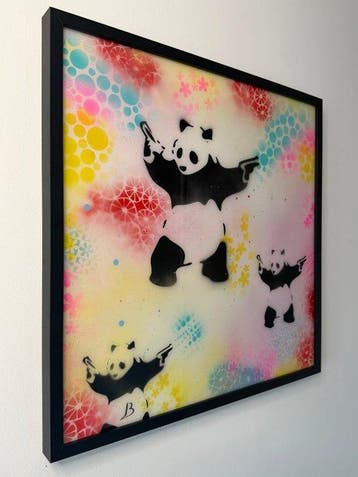 - Banksy Tribute – Panda Pop