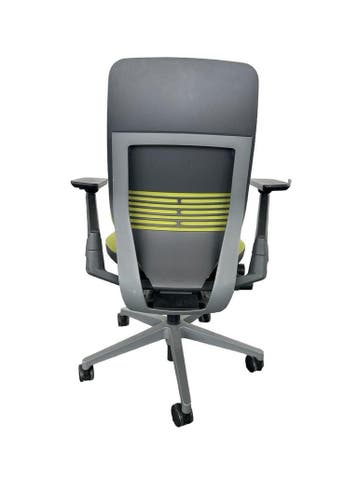 Refurbished Steelcase Gesture Bureaustoel, Full Option, Verzenden, Zo goed als nieuw, Bureaustoel, Groen