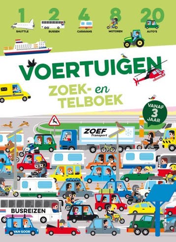 Voertuigen zoek- en telboek 9789000362578 Marc Clamens, Verzenden, Gelezen, Marc Clamens