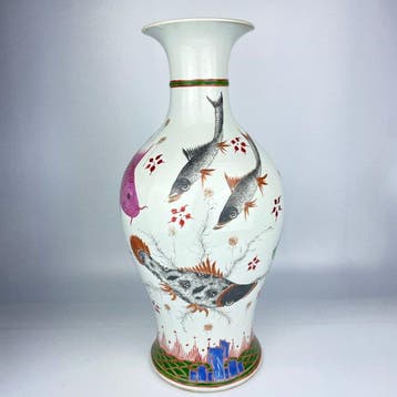 Vaas - Porselein - China - Qing Dynastie (1644-1911) -