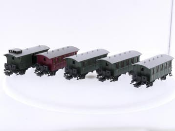 Schaal H0 Märklin 4038 en 4039 Personen rijtuigen set van.., Hobby en Vrije tijd, Gebruikt, Overige typen, Ophalen of Verzenden