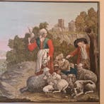 anonimo - scuola italiana (XVIII) - Paesaggio agreste, Antiek en Kunst