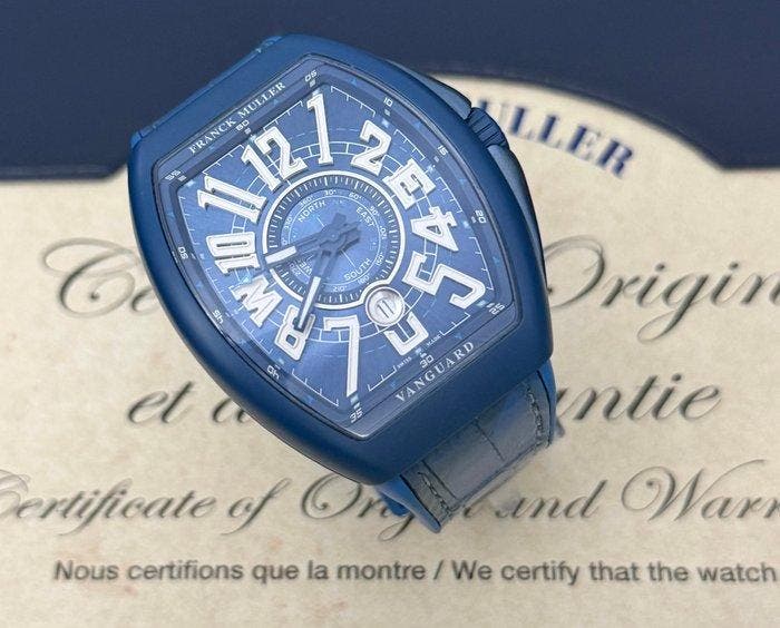 Franck Muller - Vanguard Mariner - V45SCDTYTMAR - Heren -, Handtassen en Accessoires, Horloges | Heren