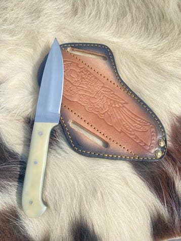 HUNTING AND Skinning Knife - Keukenmes - Staal - Noord