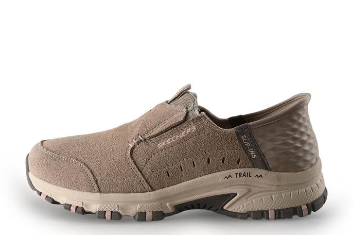 Skechers Instappers in maat 38 Bruin, Kleding | Dames, Schoenen, Bruin, Zo goed als nieuw, Instappers, Verzenden